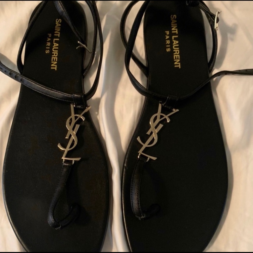 Authentic YSL T-strap Nu Pieds 05 Women’s sandals